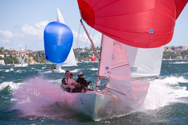 Etchells light up at the Audi Sydney Harbour Regatta. Pictured above is 2008 NSW State title holder John Dunn in “Bald Eagle - North eNews ©  Andrea Francolini Photography http://www.afrancolini.com/